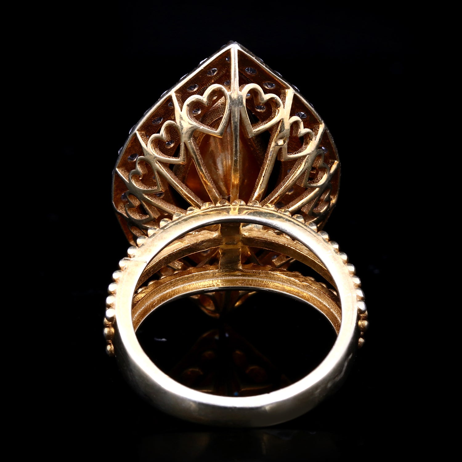 Royal Marquise Polki Ring
