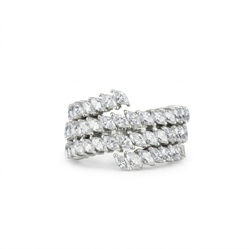 Marquise Infinity Ring