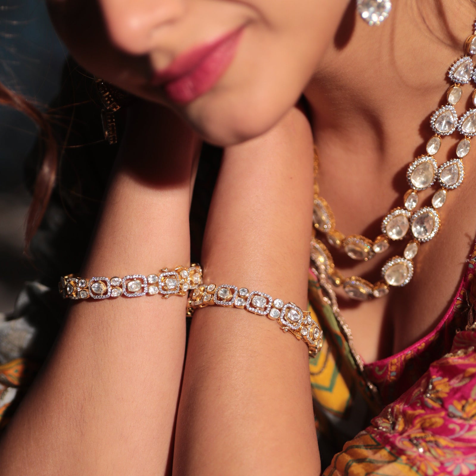 Polki Bangle (single piece)