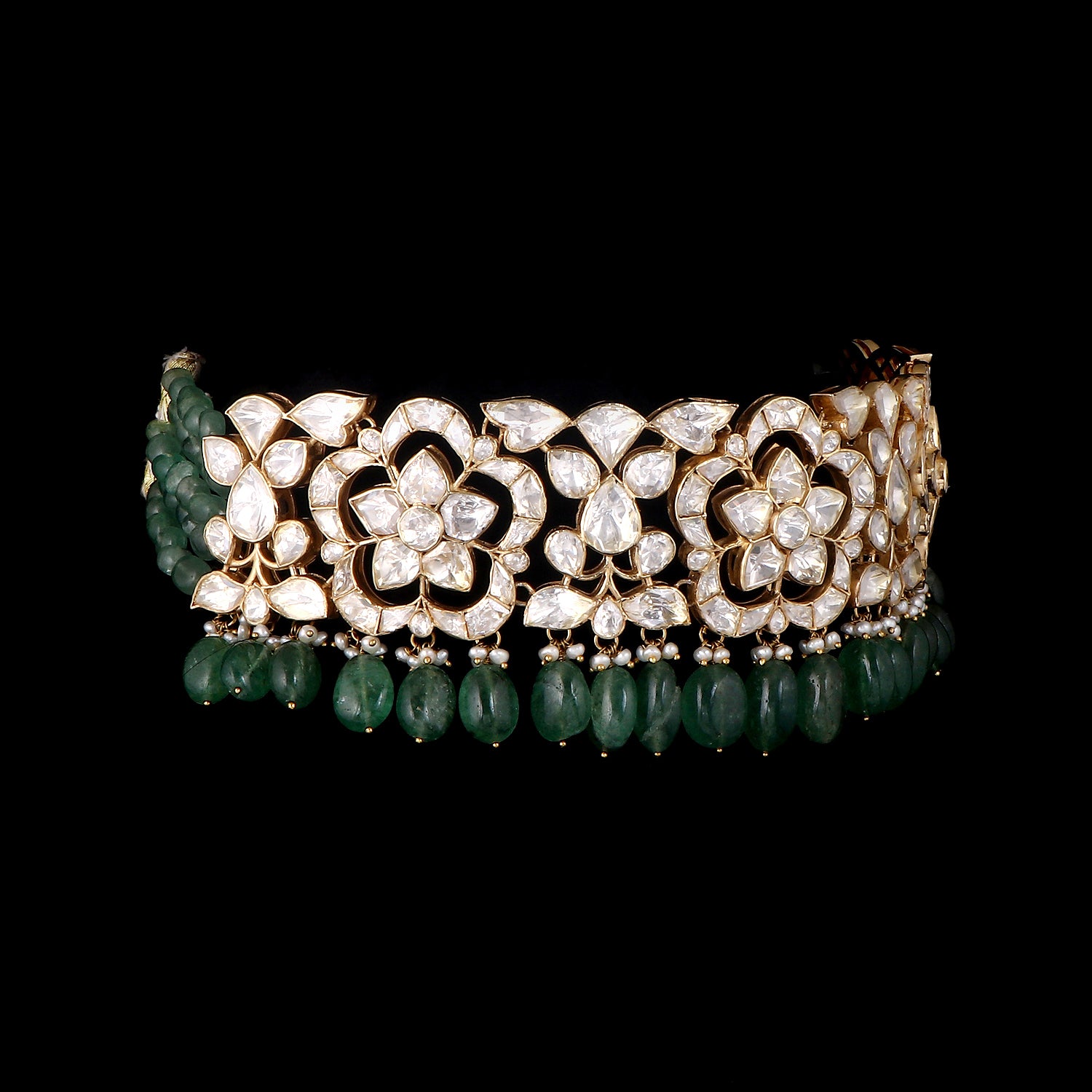 Royal Fleur Polki Set