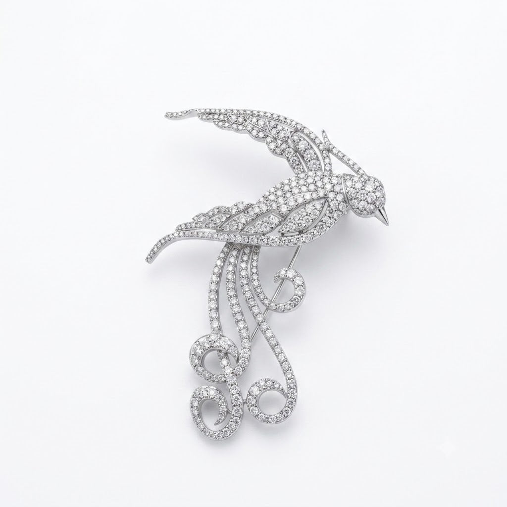 Bird of Grace Brooch
