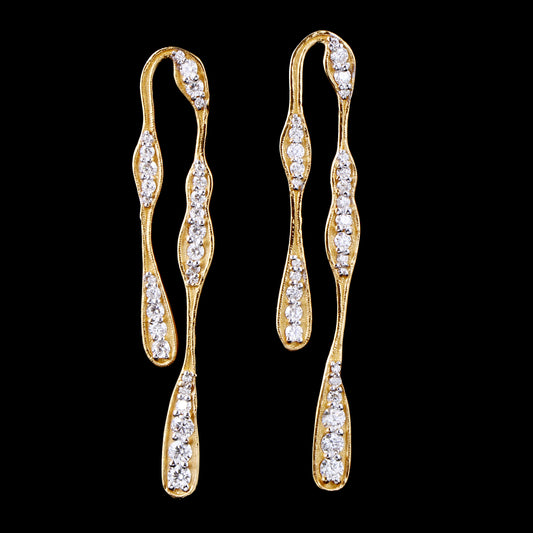 Fluid Edge Earrings