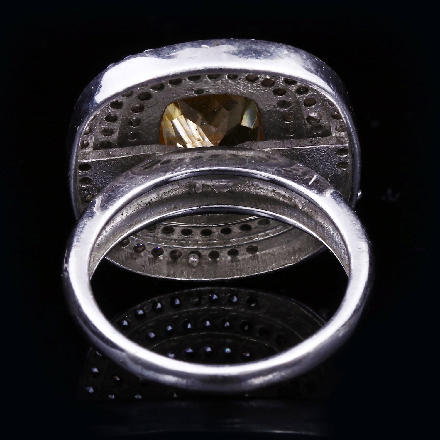 Blooming Citrine Ring