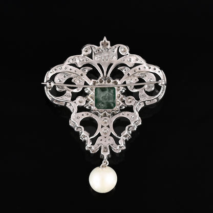 The Emerald Heirloom Brooch