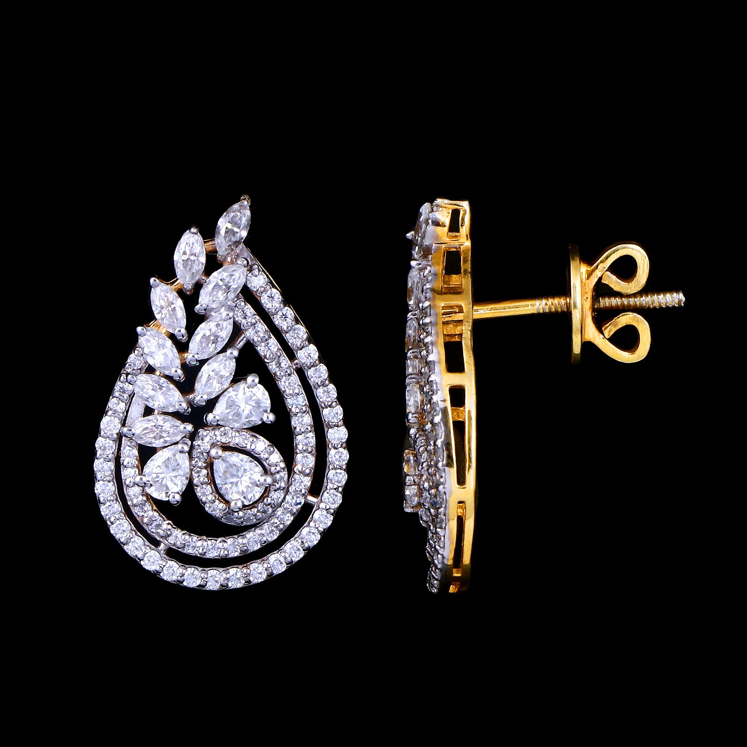 Petal Drape Pendant Set