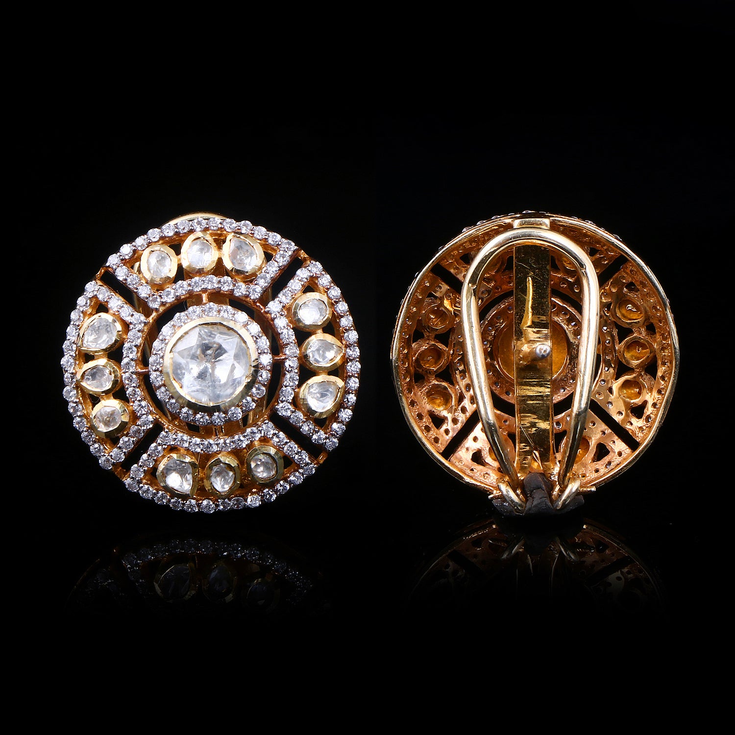Royal Polki Studs