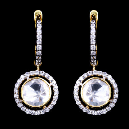 Halo Circle Bali Earrings