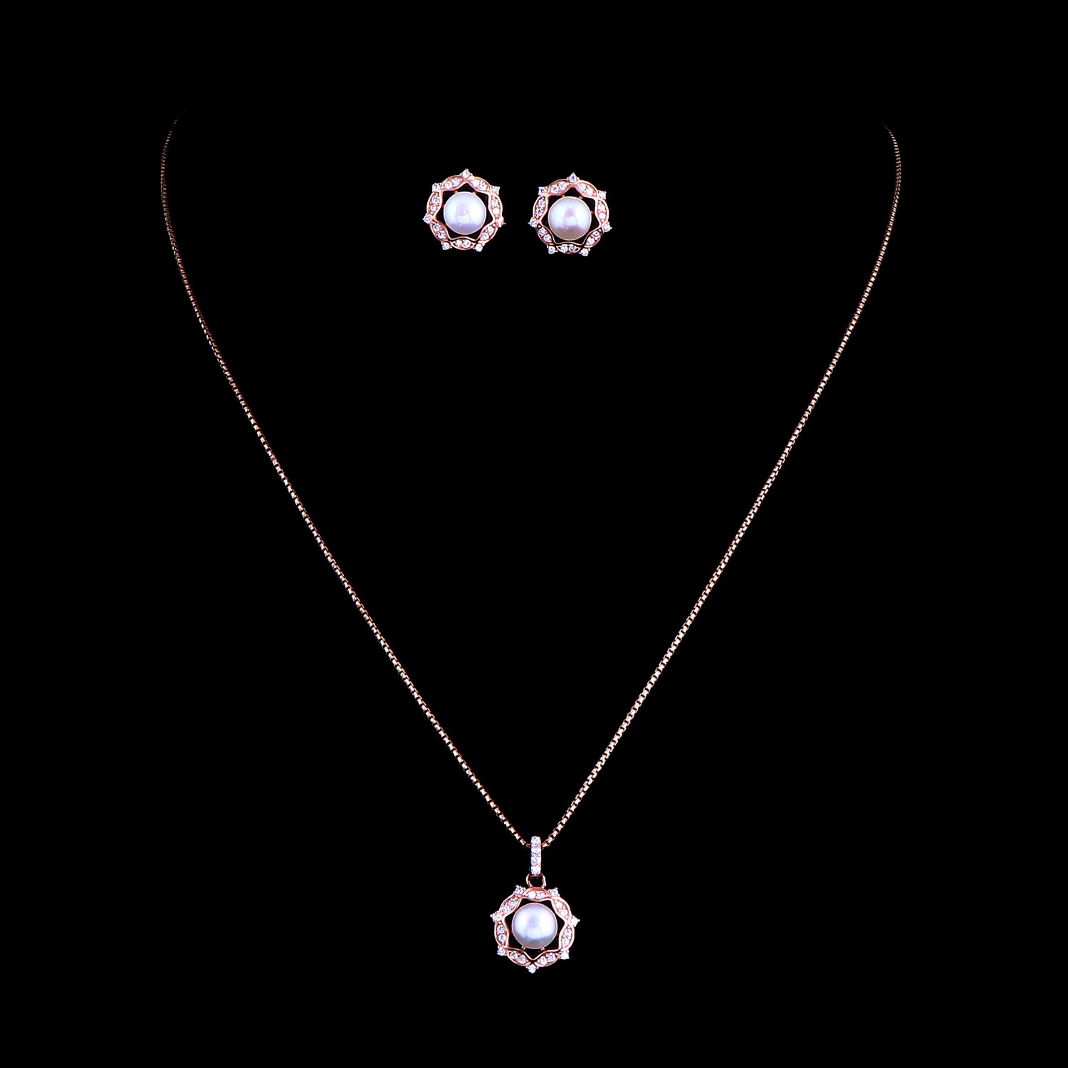 Pearléa Pendant Set