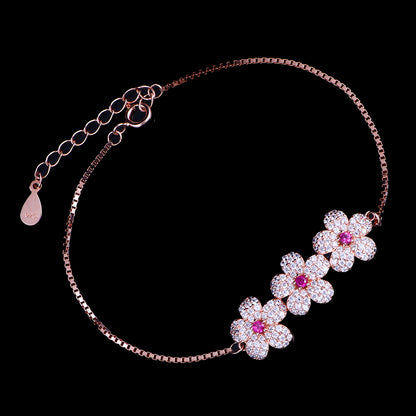 Trinity Petals Bracelet