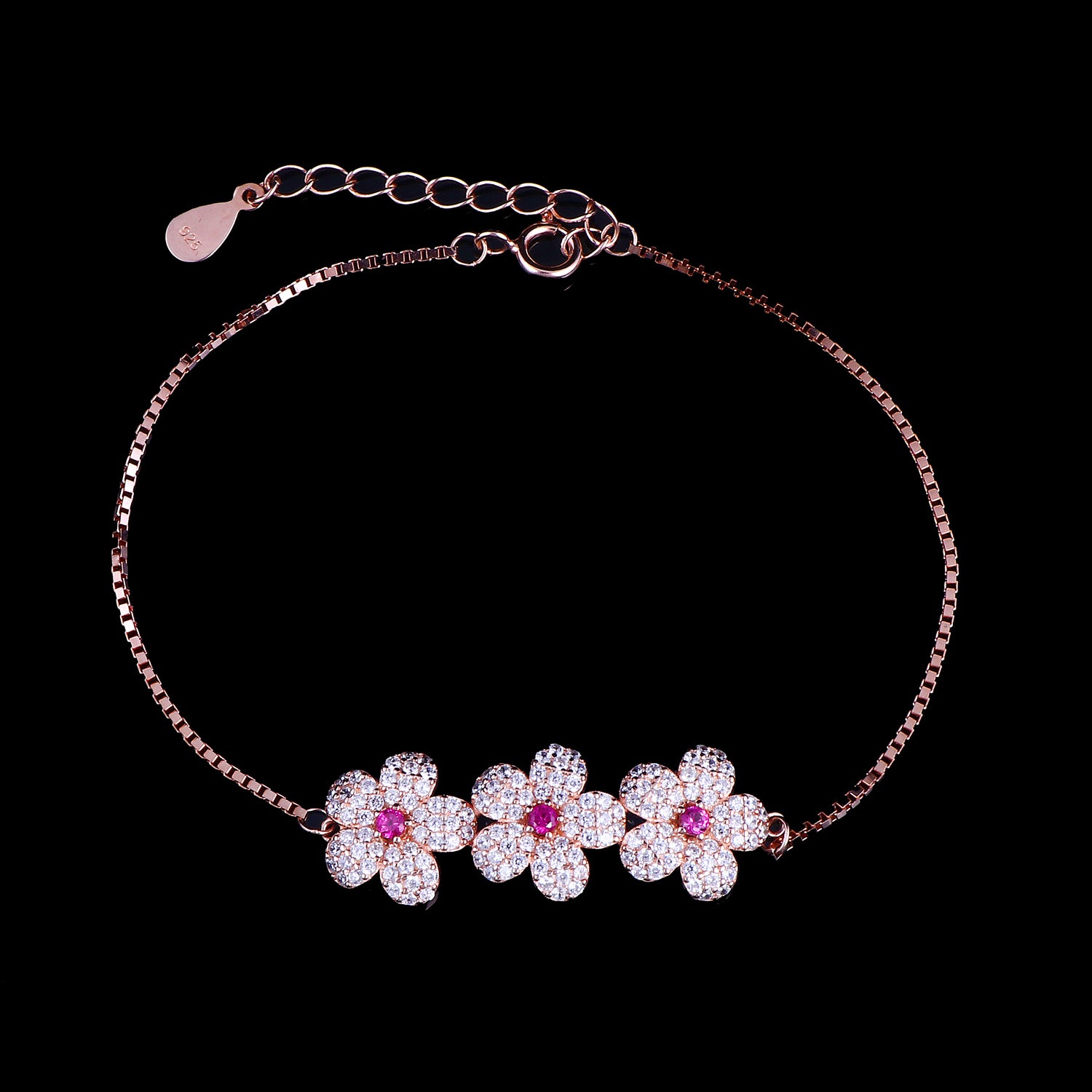 Trinity Petals Bracelet