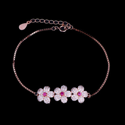 Trinity Petals Bracelet