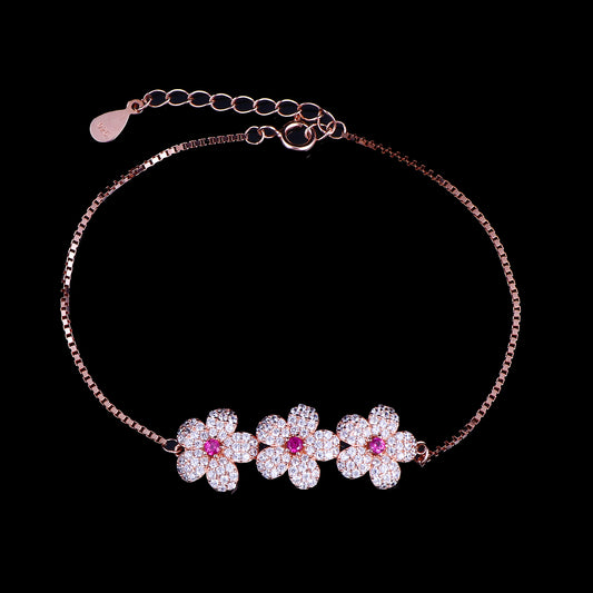 Trinity Petals Bracelet