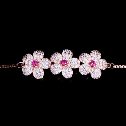 Trinity Petals Bracelet