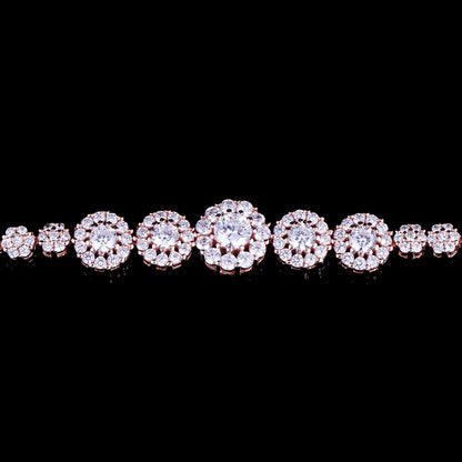 Rosé Halo Bracelet