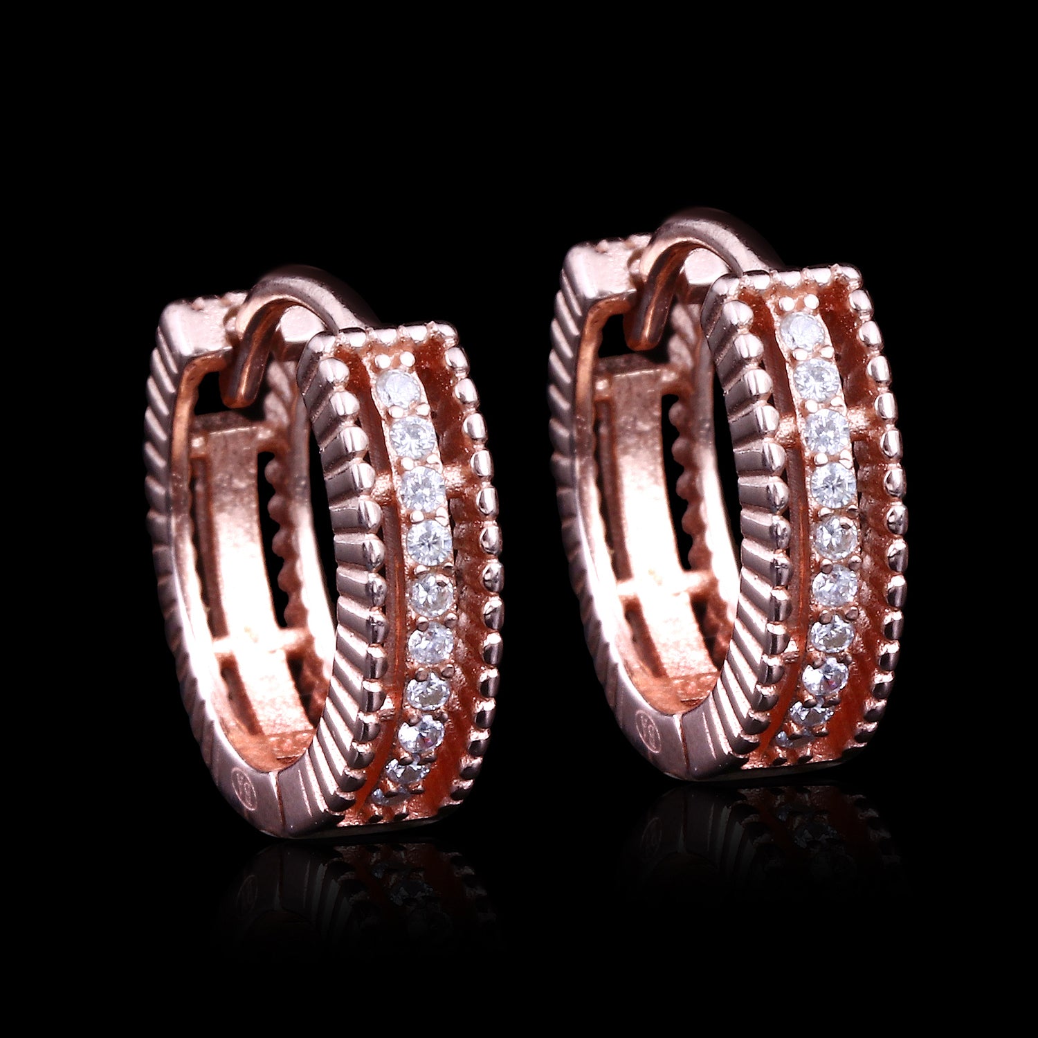 Rose Line Hoops