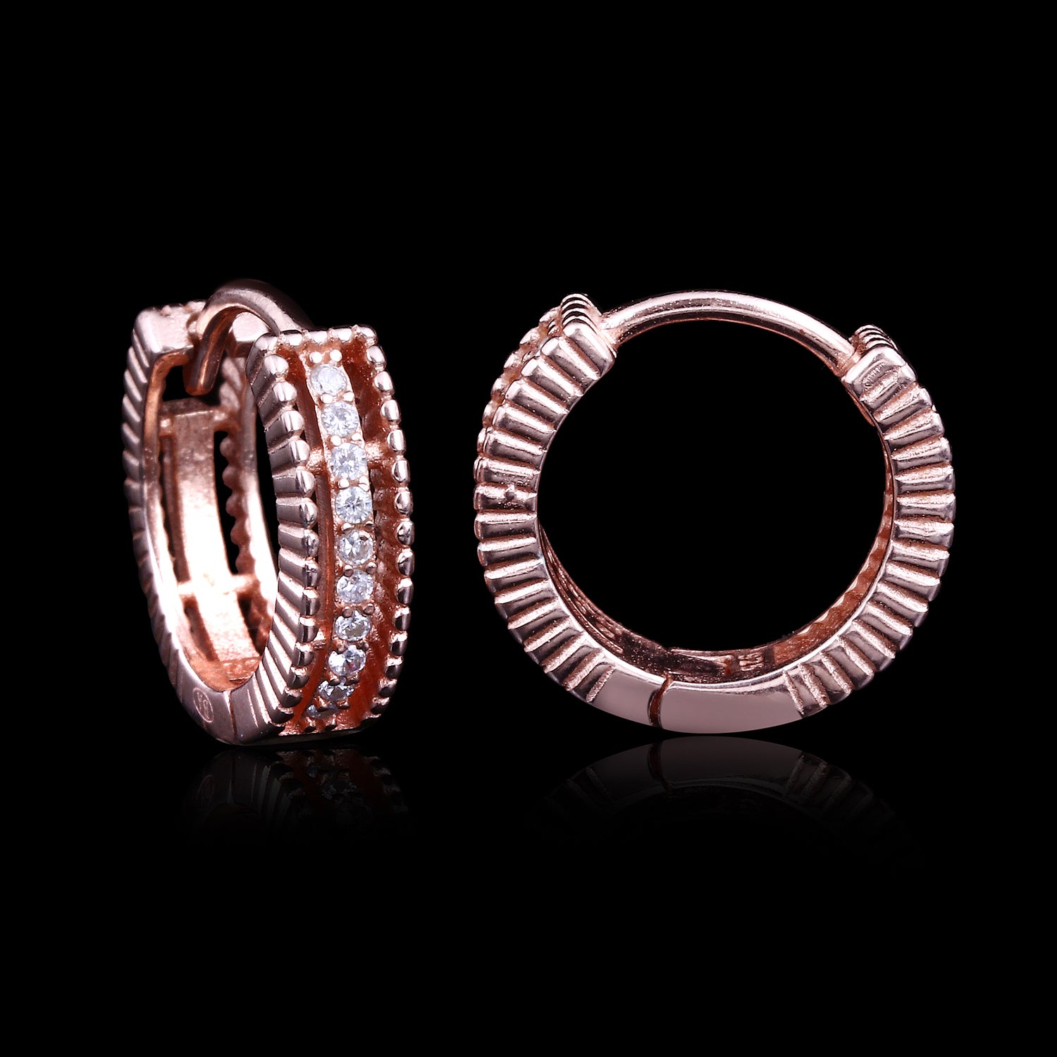 Rose Line Hoops