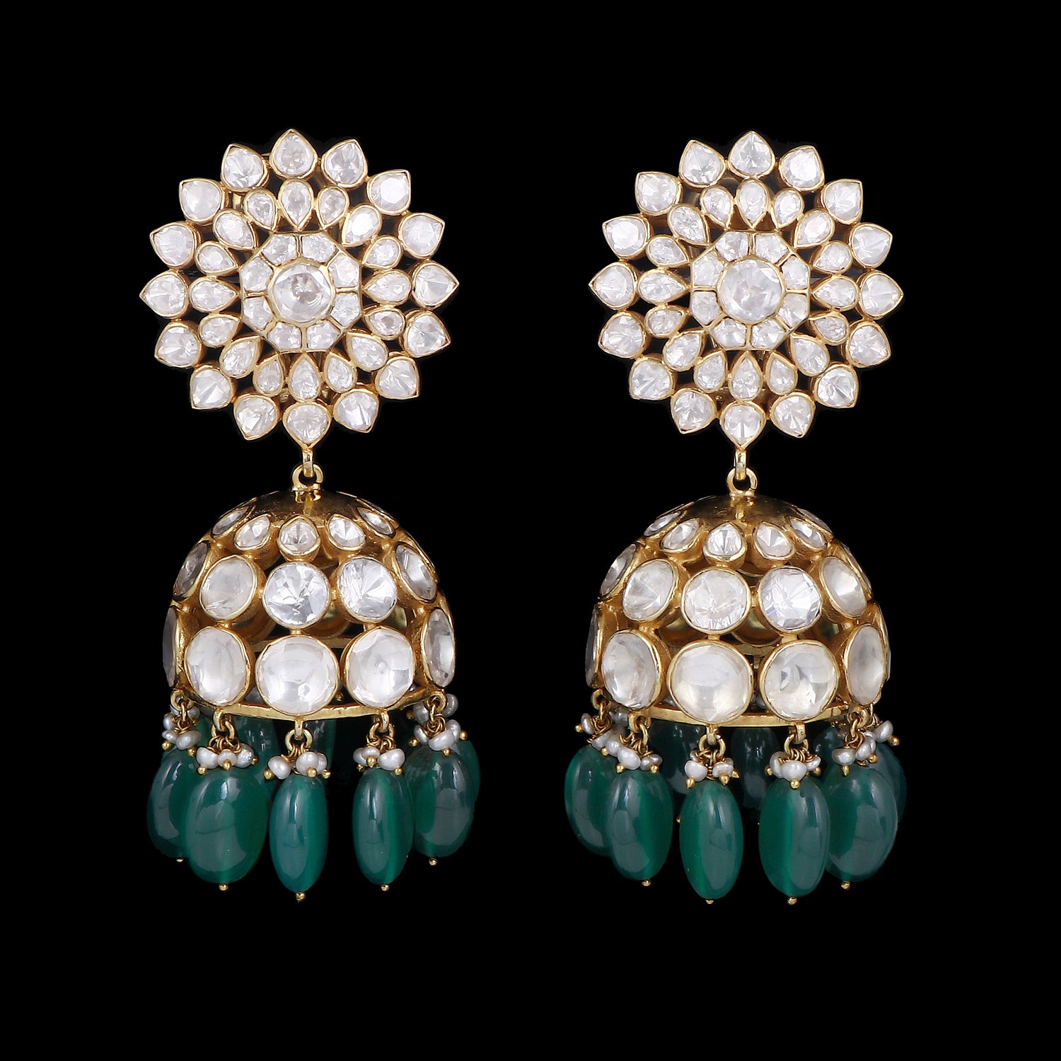 The Green Jhumka