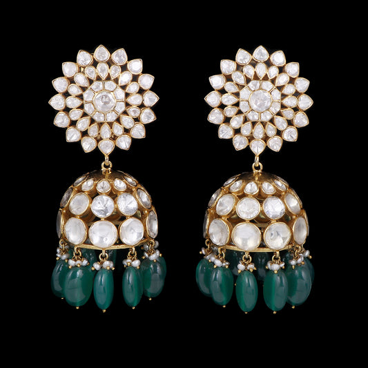 The Green Jhumka