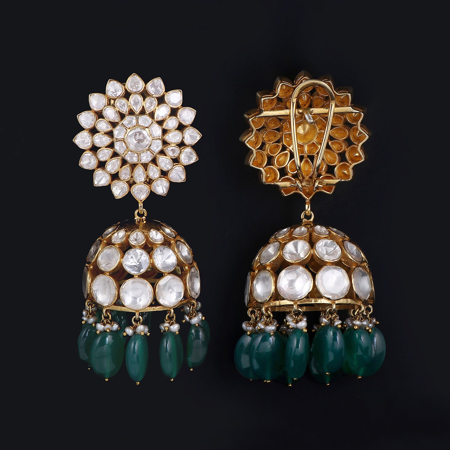 The Green Jhumka