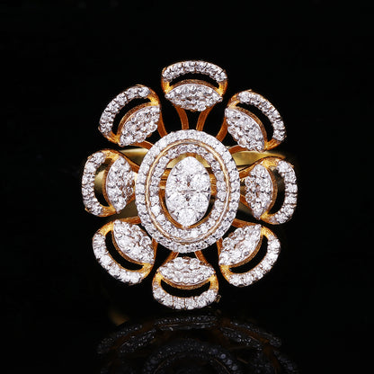 Flora Diamond Pendant Set