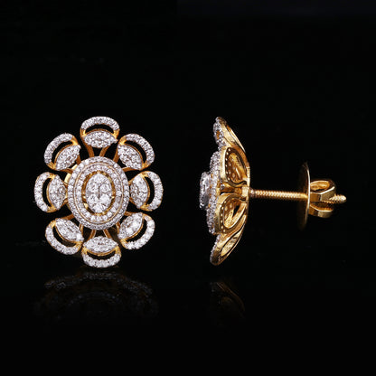 Flora Diamond Pendant Set