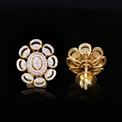 Flora Diamond Pendant Set