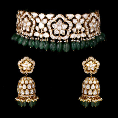 Royal Fleur Polki Set