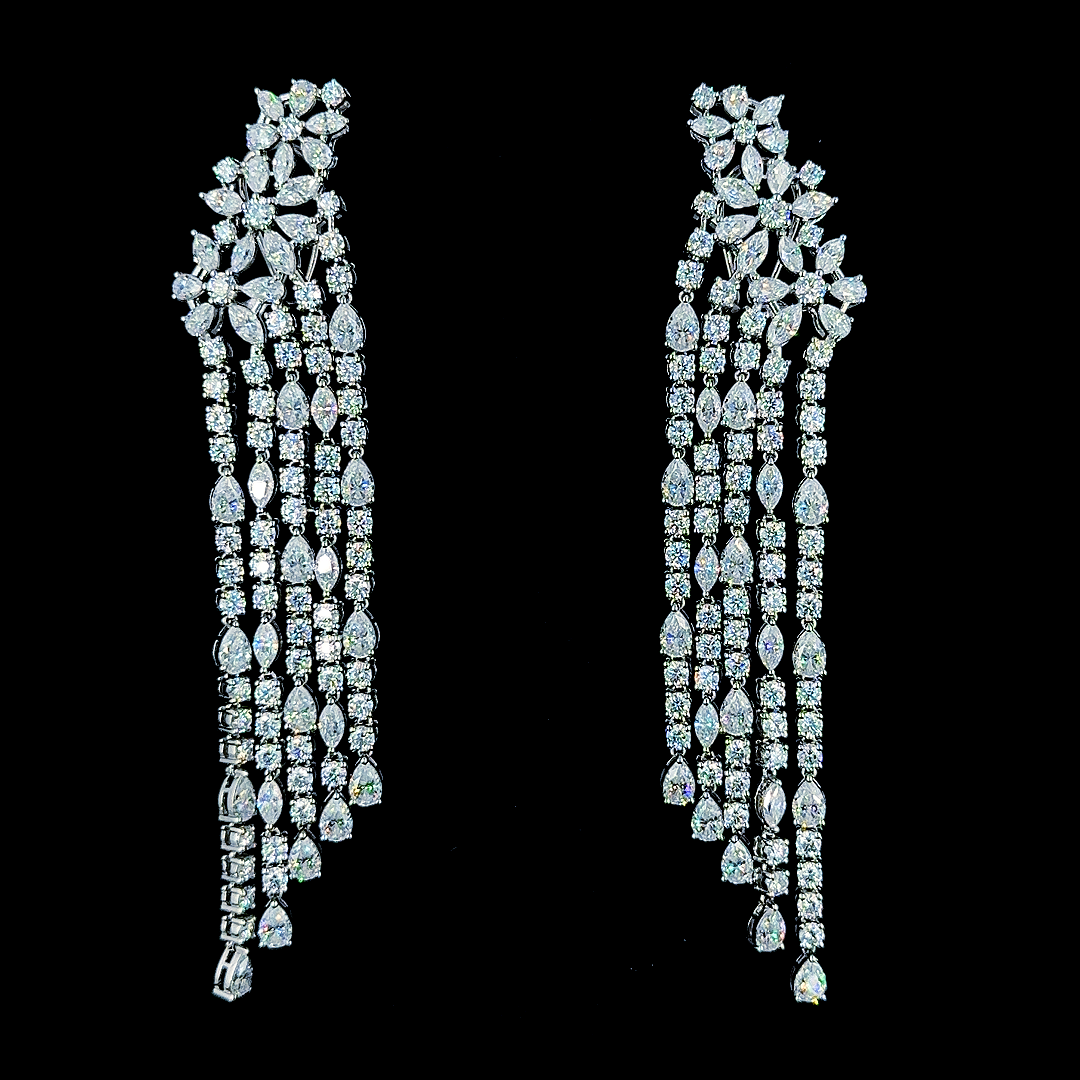 Petal Rainfall Ear Cuff