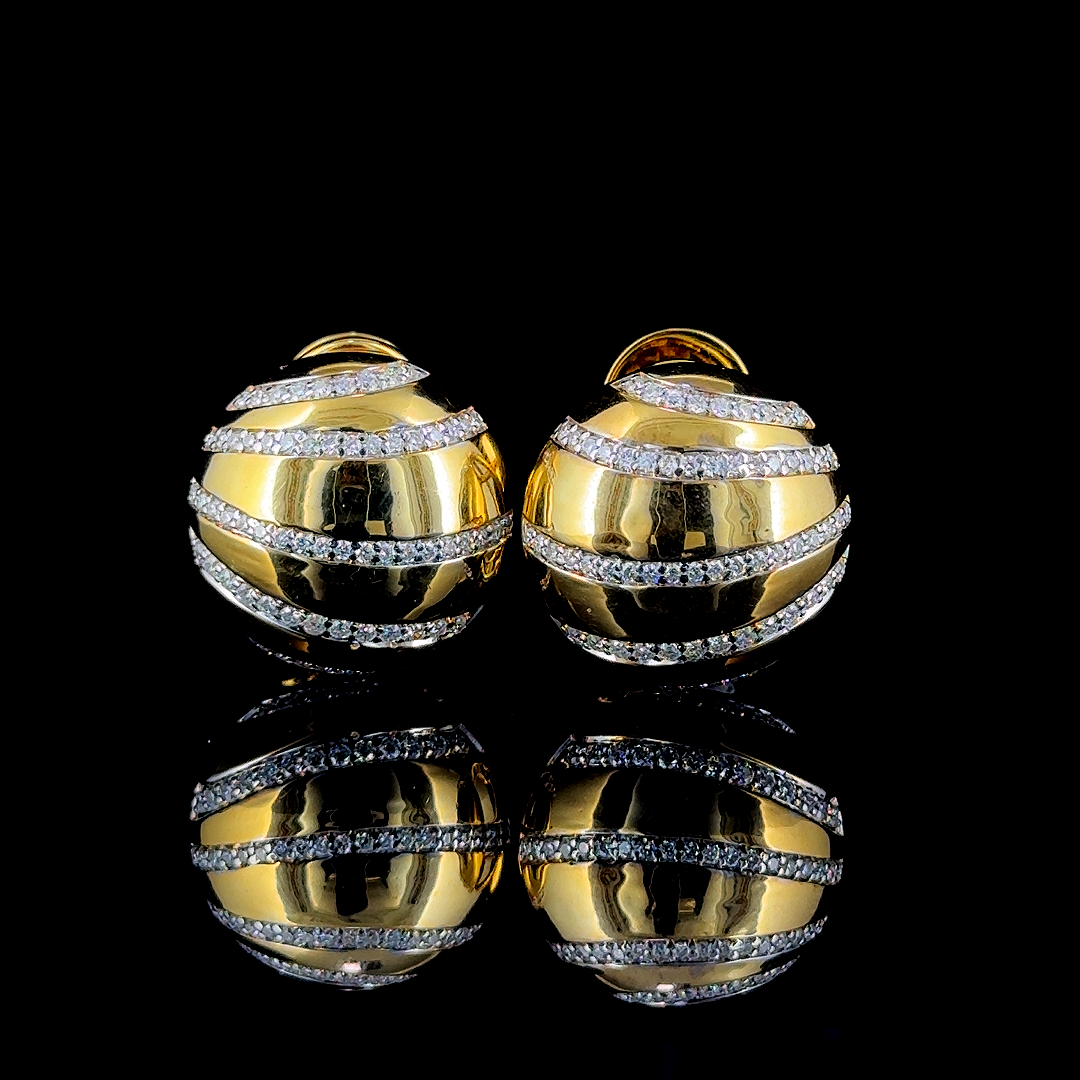 The Golden Ball Earring