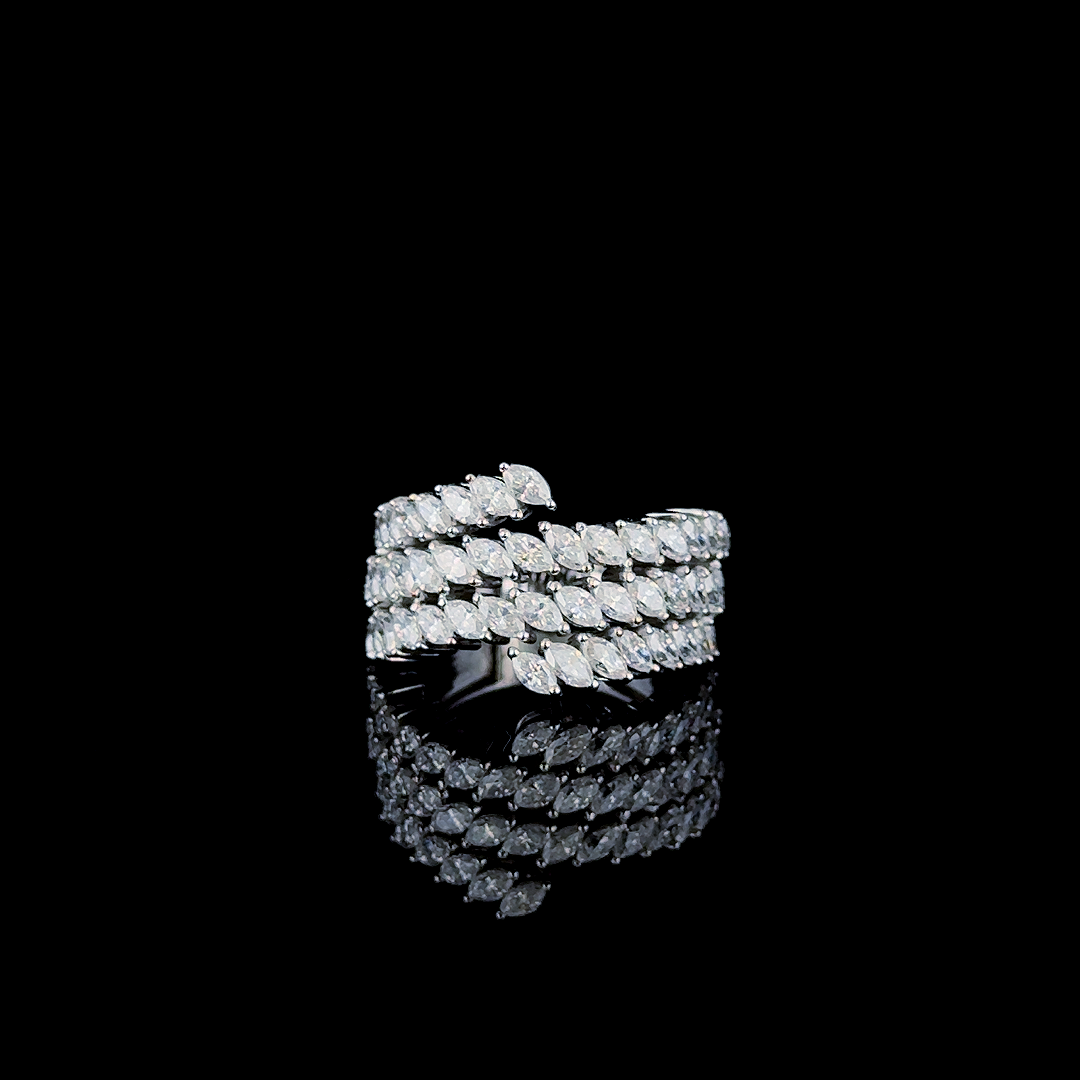 Marquise Infinity Ring