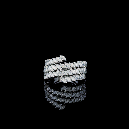 Marquise Infinity Ring