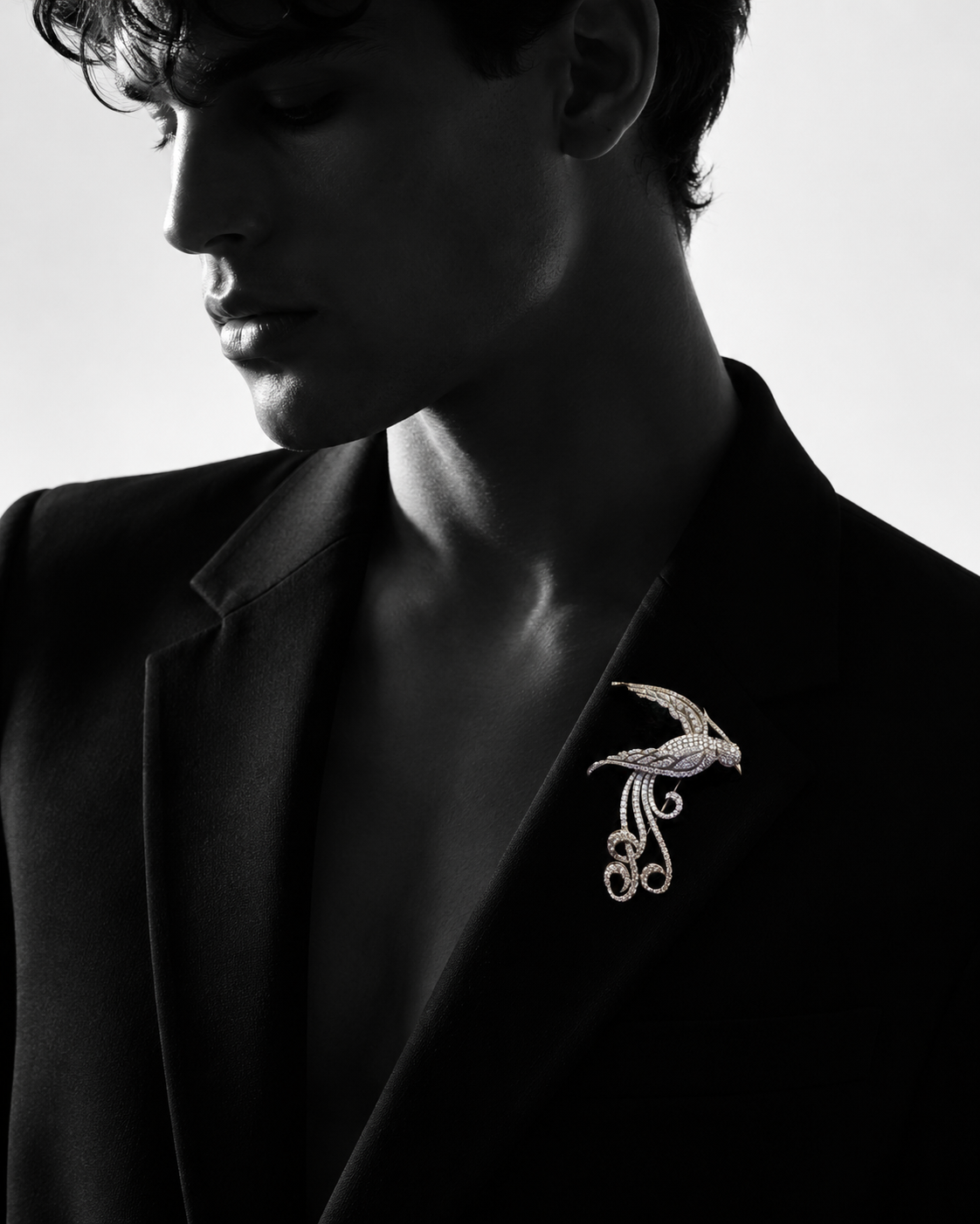 Bird of Grace Brooch