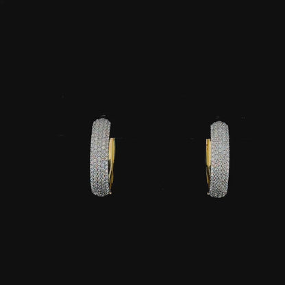 Signature Pavé Hoops