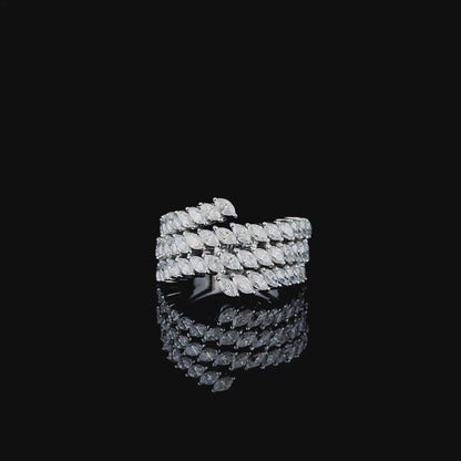 Marquise Infinity Ring