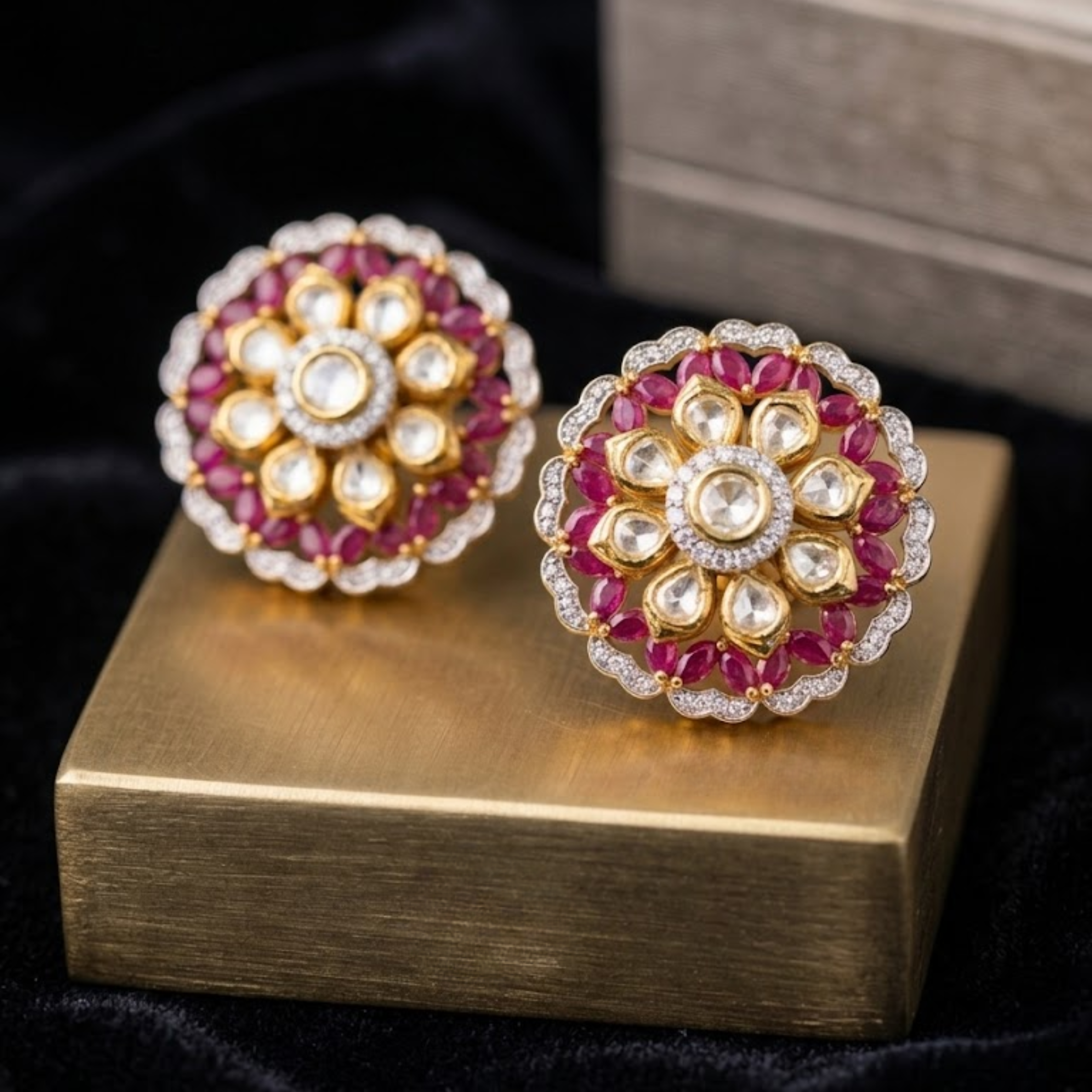 Rani Ruby Studs