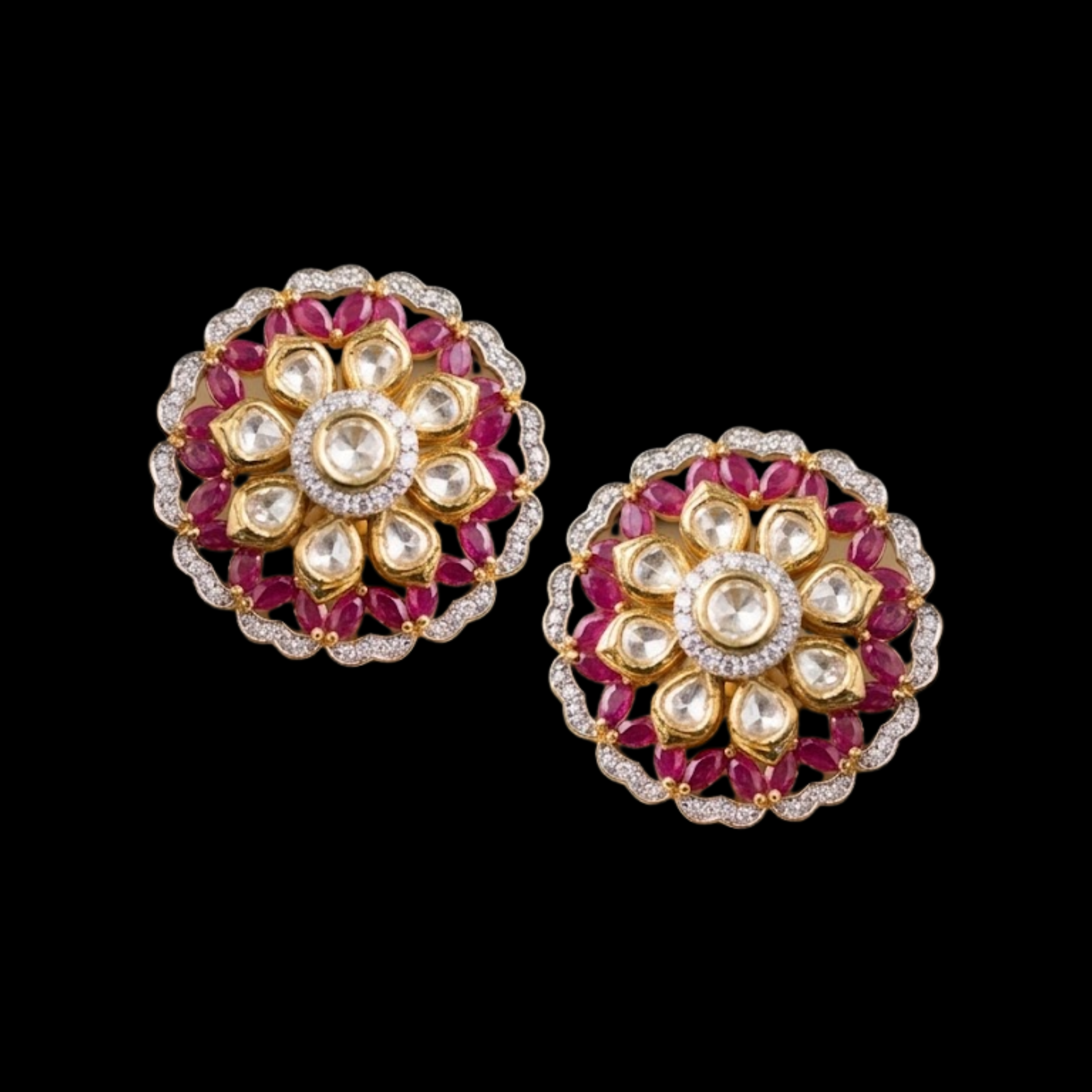Rani Ruby Studs